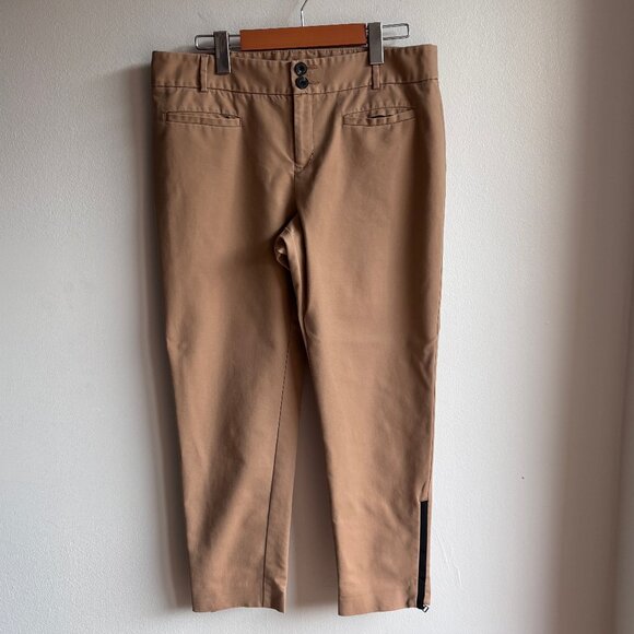 Cartonnier (Anthropologie) Cropped Ankle Zip Trousers – 10 - Picture 2 of 12